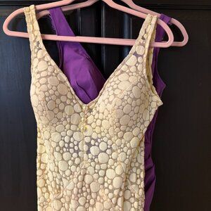 LOT OF 2 VINTAGE 40's / 50's BATHING SUITS